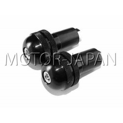 KONCOWKA KONCOWKI KIEROWNICY METALOWE CZARNE - GUMA ROZPOROWA