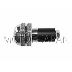 KONCOWKA KONCOWKI KIEROWNICY METALOWE CHROMOWANE - GUMA ROZPOROWA