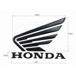 EMBLEMAT ZNACZEK NAKLEJKA LOGO 3D SILIKON HONDA CB CBR GL VTR VFR NT VT -SMALL
