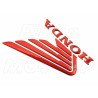 EMBLEMAT ZNACZEK NAKLEJKA LOGO 3D SILIKON HONDA CB CBR GL VTR VFR NT VT -SMALL