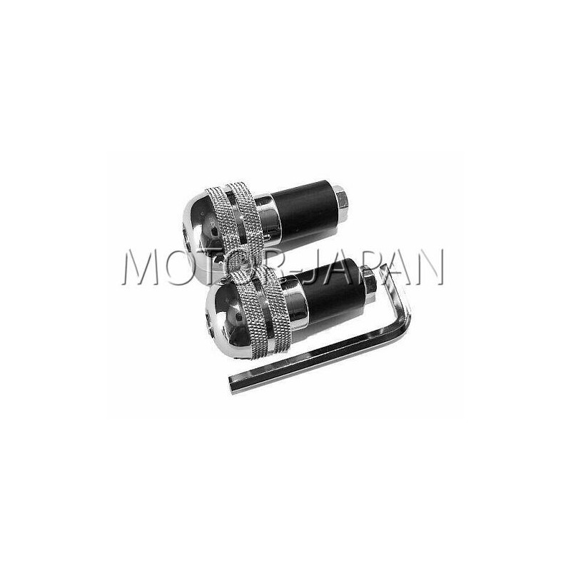 KONCOWKA KONCOWKI KIEROWNICY METALOWE CHROMOWANE - GUMA ROZPOROWA