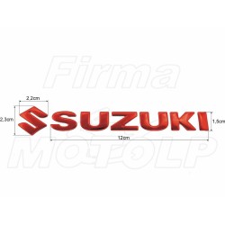 EMBLEMAT ZNACZEK NAKLEJKA 3D SILIKON SUZUKI AN BURGMAN GSX GSX-R V-STROM DL SV M109 INTRUDER M50 SV TL -SMALL
