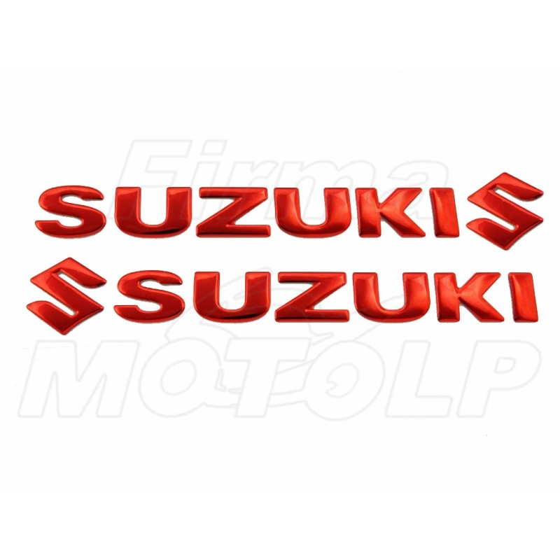EMBLEMAT ZNACZEK NAKLEJKA 3D SILIKON SUZUKI AN BURGMAN GSX GSX-R V-STROM DL SV M109 INTRUDER M50 SV TL -SMALL