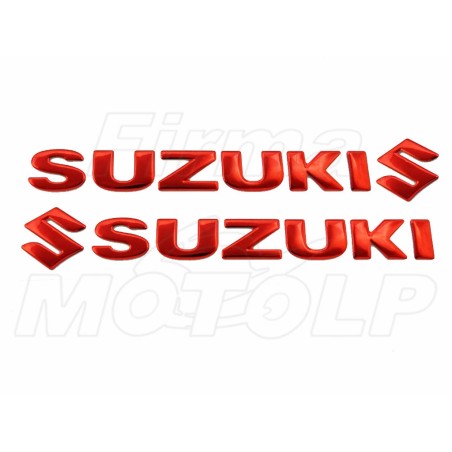 EMBLEMAT ZNACZEK NAKLEJKA 3D SILIKON SUZUKI AN BURGMAN GSX GSX-R V-STROM DL SV M109 INTRUDER M50 SV TL -SMALL
