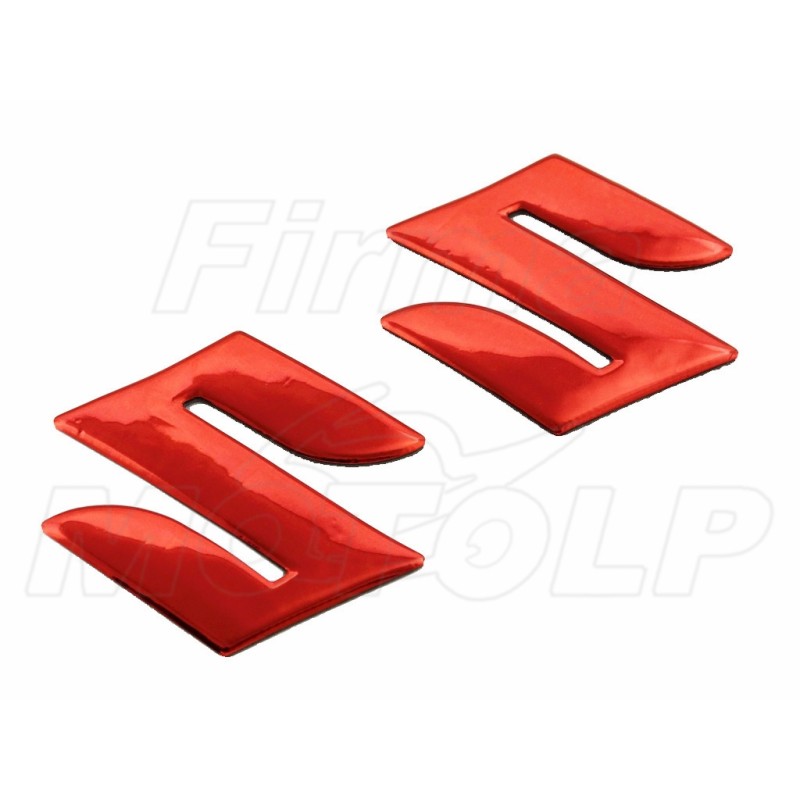 EMBLEMAT ZNACZEK NAKLEJKA 3D SILIKON "S" SUZUKI AN BURGMAN GSX GSX-R V-STROM DL SV M109 INTRUDER M50 SV TL