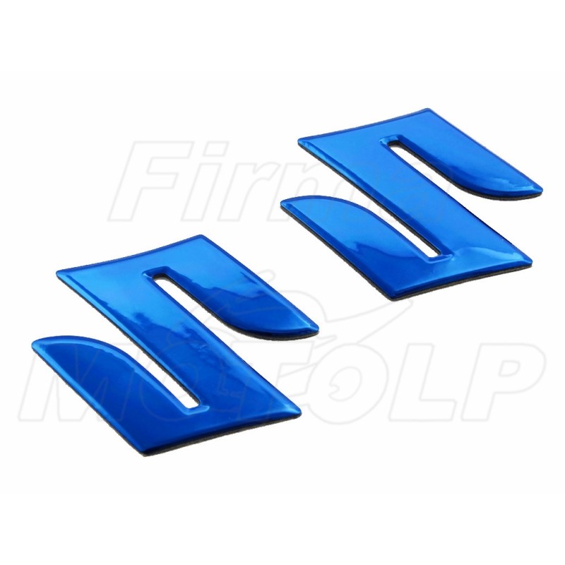 EMBLEMAT ZNACZEK NAKLEJKA 3D SILIKON "S" SUZUKI AN BURGMAN GSX GSX-R V-STROM DL SV M109 INTRUDER M50 SV TL