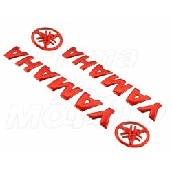 EMBLEMAT ZNACZEK NAKLEJKA 3D SILIKON YAMAHA FJR XT XTZ XV XVS YZF R6 R1 -SMALL
