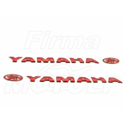 EMBLEMAT ZNACZEK NAKLEJKA 3D SILIKON YAMAHA FJR XT XTZ XV XVS YZF R6 R1 -SMALL