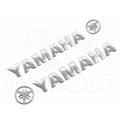 EMBLEMAT ZNACZEK NAKLEJKA 3D SILIKON YAMAHA FJR XT XTZ XV XVS YZF R6 R1 -SMALL