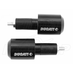 KOŃCÓWKI KIEROWNICY CIĘŻARKI CZARNE - DUCATI MONSTER SCRAMBLER HYPERMOTARD