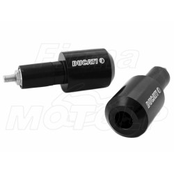 KOŃCÓWKI KIEROWNICY CIĘŻARKI CZARNE - DUCATI MONSTER SCRAMBLER HYPERMOTARD