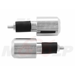 KOŃCÓWKI KIEROWNICY CIĘŻARKI CHROM - DUCATI MONSTER SCRAMBLER HYPERMOTARD