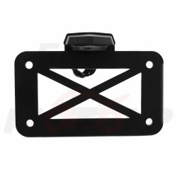 PODSTAWA UCHWYT BOCZNE MOCOWANIE TABLICY REJESTRACYJNEJ PODŚWIETLENIE BOBBER CAFE RACER