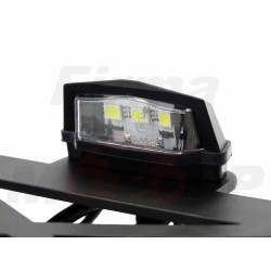 PODSTAWA UCHWYT BOCZNE MOCOWANIE TABLICY REJESTRACYJNEJ PODŚWIETLENIE BOBBER CAFE RACER