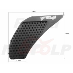 ANTYPOŚLIZGOWE OSŁONY BOCZNE TANK PADY SIDE GRIP YAMAHA FZ-6 FZ6 600 FAZER roczniki 2006-2010