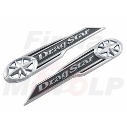 EMBLEMAT ZNACZEK NAKLEJKA NA ZBIORNIK YAMAHA XVS 125 250 650 1100 DRAG STAR