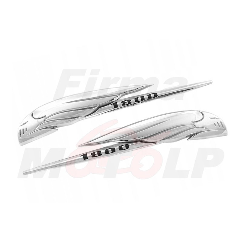 CHROMOWANY EMBLEMAT ZNACZEK ORNAMENT AKCENT HONDA GL 1800 GOLD WING