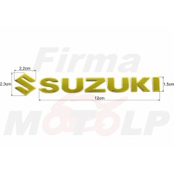 EMBLEMAT ZNACZEK NAKLEJKA 3D SILIKON SUZUKI AN BURGMAN GSX GSX-R V-STROM DL SV M109 INTRUDER M50 SV TL -SMALL