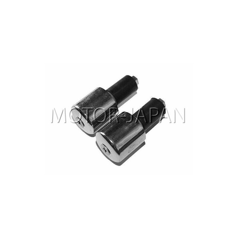 KONCOWKA KONCOWKI KIEROWNICY METALOWE CHROM - GUMA ROZPOROWA