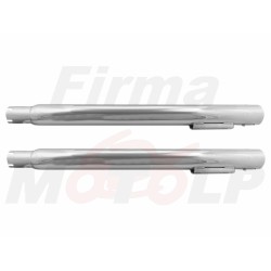 TŁUMIK TŁUMIKI RURY WYDECHOWE PARA CHROM 71CM - CHOPPER DRAG KLASYK