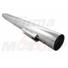 TŁUMIK TŁUMIKI RURY WYDECHOWE PARA CHROM 71CM - CHOPPER DRAG KLASYK