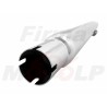 TŁUMIK TŁUMIKI RURY WYDECHOWE PARA CHROM 71CM - CHOPPER DRAG KLASYK
