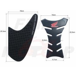 TANK PAD + OSŁONY PADY BOCZNE ZBIORNIKA SIDE GRIP HONDA CBR 1000 RR roczniki 2012-2016