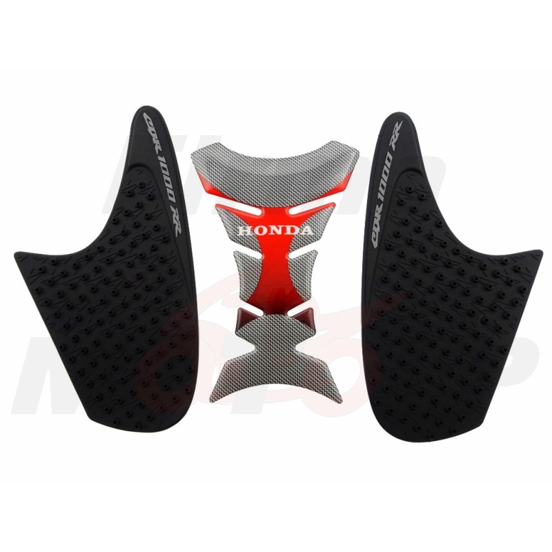 TANK PAD + OSŁONY PADY BOCZNE ZBIORNIKA SIDE GRIP HONDA CBR 1000 RR roczniki 2012-2016