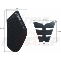 TANK PAD + OSŁONY BOCZNE ZBIORNIKA SIDE GRIP HONDA CBR 600 RR 600RR roczniki 2003-2006