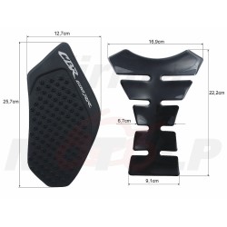 TANK PAD + OSŁONY BOCZNE ZBIORNIKA SIDE GRIP HONDA CBR 600 RR 600RR roczniki 2003-2006