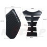 TANK PAD + OSŁONY BOCZNE ZBIORNIKA SIDE GRIP HONDA CBR 600 RR 600RR roczniki 2003-2006