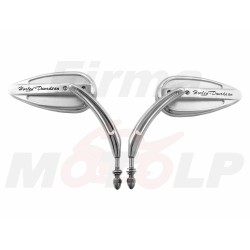 LUSTRA LUSTERKA CHROM METAL HARLEY DAVIDSON H-D OTWÓR 8MM HD