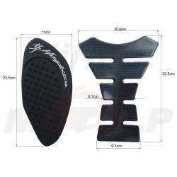 TANK PAD + OSŁONY BOCZNE ZBIORNIKA SIDE GRIP SUZUKI GSX GSX-R 1300 HAYABUSA roczniki 2008-2020