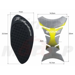 TANK PAD + OSŁONY BOCZNE ZBIORNIKA SIDE GRIP SUZUKI GSX GSX-R 1300 HAYABUSA roczniki 2008-2020