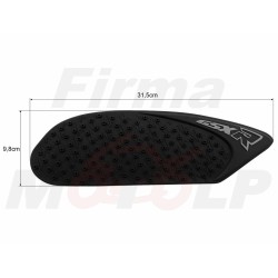 ANTYPOŚLIZGOWE OSŁONY BOCZNE TANK PADY SIDE GRIP SUZUKI GSX-R GSXR 600 750 roczniki 2006-2007