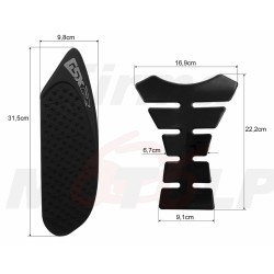 TANK PAD + OSŁONY BOCZNE ZBIORNIKA SIDE GRIP SUZUKI GSX-R GSXR 600 750 roczniki 2006-2007