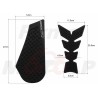 TANK PAD + OSŁONY BOCZNE ZBIORNIKA SIDE GRIP SUZUKI GSX-R GSXR 600 750 roczniki 2011-2014