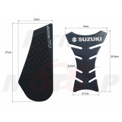 TANK PAD + OSŁONY BOCZNE ZBIORNIKA SIDE GRIP SUZUKI GSX-R GSXR 600 750 roczniki 2011-2014