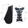 TANK PAD + OSŁONY BOCZNE ZBIORNIKA SIDE GRIP SUZUKI GSX-R GSXR 600 750 roczniki 2011-2014