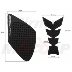 TANK PAD + OSŁONY BOCZNE ZBIORNIKA SIDE GRIP SUZUKI GSX-R GSXR 1000 roczniki 2001-2008