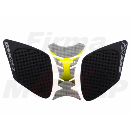 TANK PAD + OSŁONY BOCZNE ZBIORNIKA SIDE GRIP SUZUKI GSX-R GSXR 1000 roczniki 2001-2008