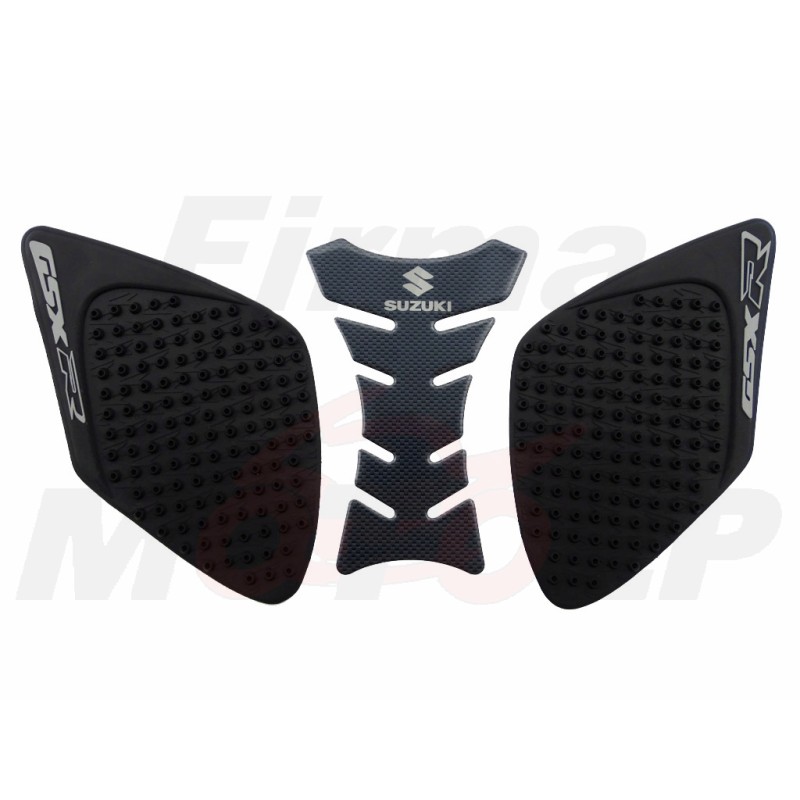 TANK PAD + OSŁONY BOCZNE ZBIORNIKA SIDE GRIP SUZUKI GSX-R GSXR 1000 roczniki 2001-2008