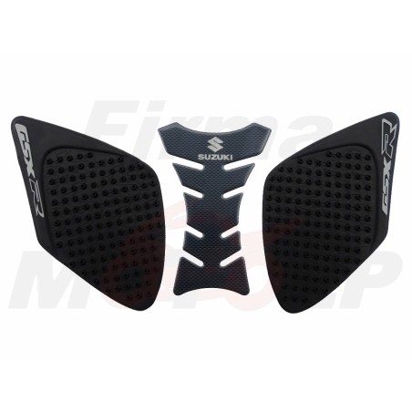 TANK PAD + OSŁONY BOCZNE ZBIORNIKA SIDE GRIP SUZUKI GSX-R GSXR 1000 roczniki 2001-2008
