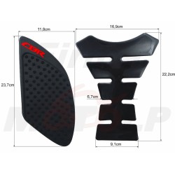TANK PAD + OSŁONY BOCZNE ZBIORNIKA SIDE GRIP HONDA CBR 600 900 929 954 1000 XX FIREBLADE
