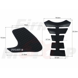 TANK PAD + OSŁONY BOCZNE ZBIORNIKA SIDE GRIP DUCATI MONSTER 696 795 796 1100