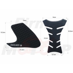 TANK PAD + OSŁONY BOCZNE ZBIORNIKA SIDE GRIP DUCATI MONSTER 696 795 796 1100