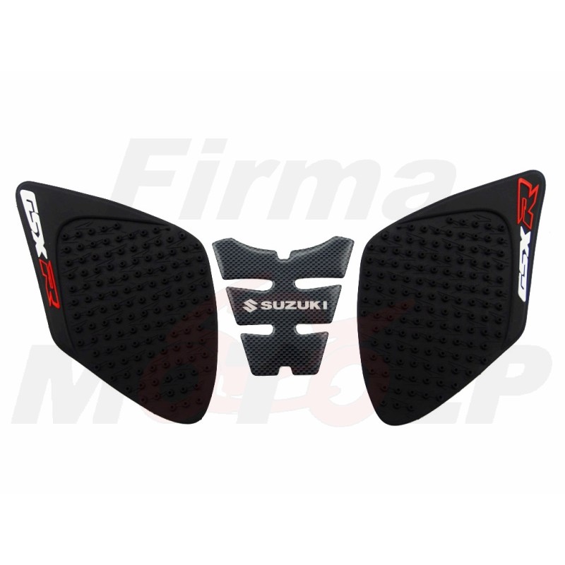 TANK PAD + OSŁONY BOCZNE ZBIORNIKA SIDE GRIP SUZUKI GSX-R GSXR 1000 roczniki 2001-2008