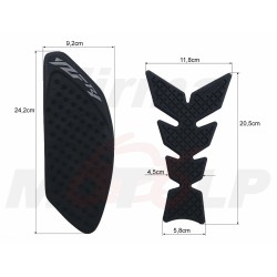 TANK PAD + OSŁONY BOCZNE ZBIORNIKA SIDE GRIP YAMAHA YZF 1000 R1 roczniki 2009-2014