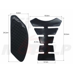 TANK PAD + OSŁONY BOCZNE ZBIORNIKA SIDE GRIP YAMAHA YZF 1000 R1 roczniki 2009-2014