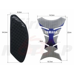 TANK PAD + OSŁONY BOCZNE ZBIORNIKA SIDE GRIP YAMAHA YZF 1000 R1 roczniki 2009-2014